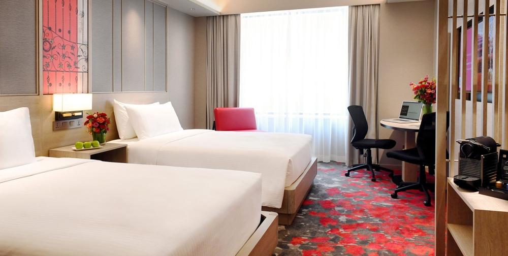 Royal Plaza On Scotts Hotell Singapore Rom bilde Deluxe Room